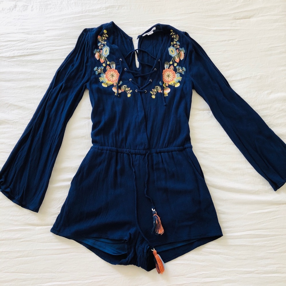 Boutique Long Sleeve Romper